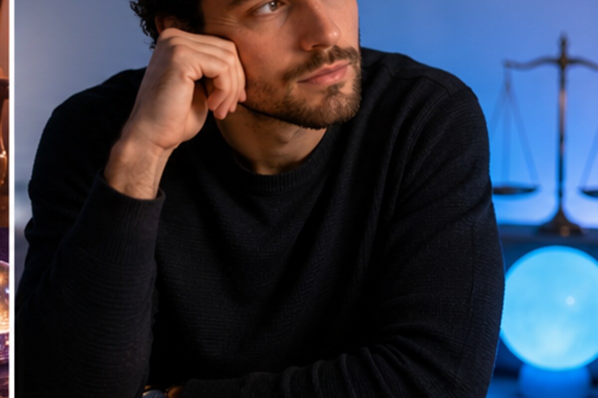 A man waiting beside a calendar for an unconfirmed weekend plan